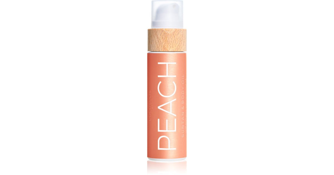 COCOSOLIS PEACH olio trattante e abbronzante con profumazione Peach 100 ml