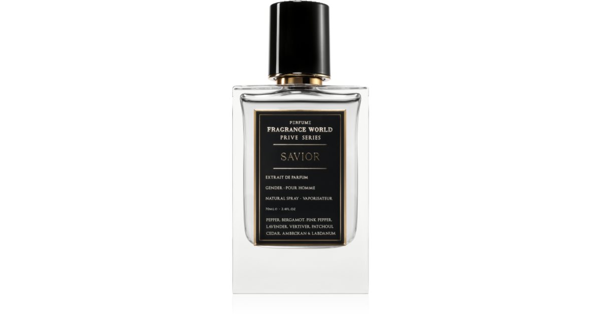 Fragrance World Prive Series Savior Eau de Parfum per uomo 80 ml