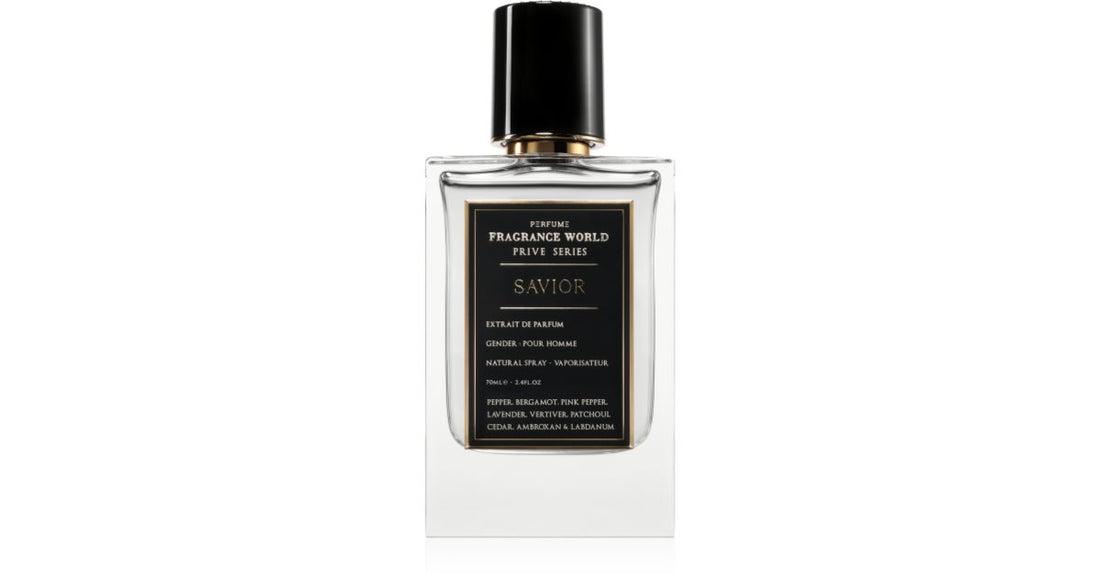 Fragrance World Prive Series Savior Eau de Parfum per uomo 80 ml
