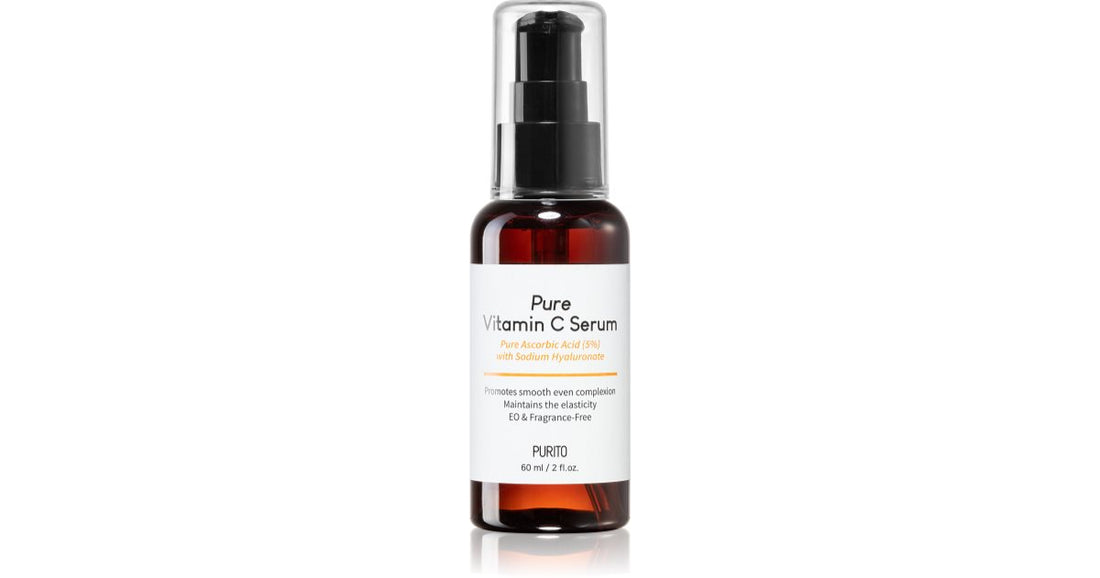 Purito Pure siero antirughe idratante intenso con vitamina C 60 ml