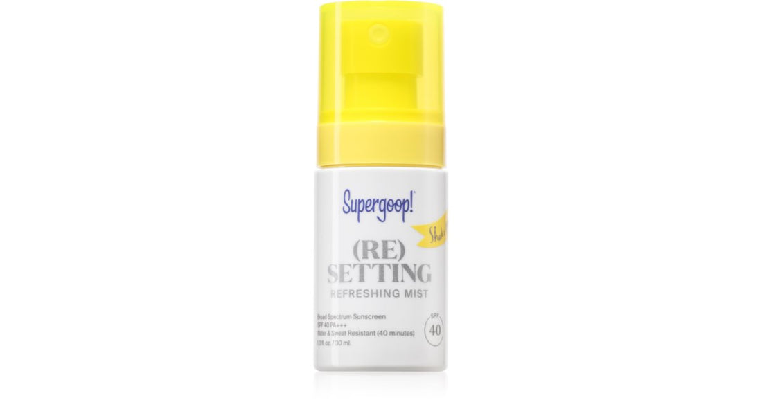 Supergoop! (Re)setting spray rinfrescante SPF 40 30 ml