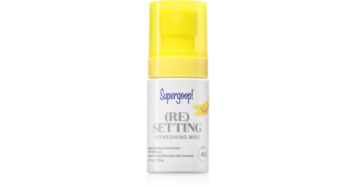 Supergoop! (Re)setting spray rinfrescante SPF 40 30 ml