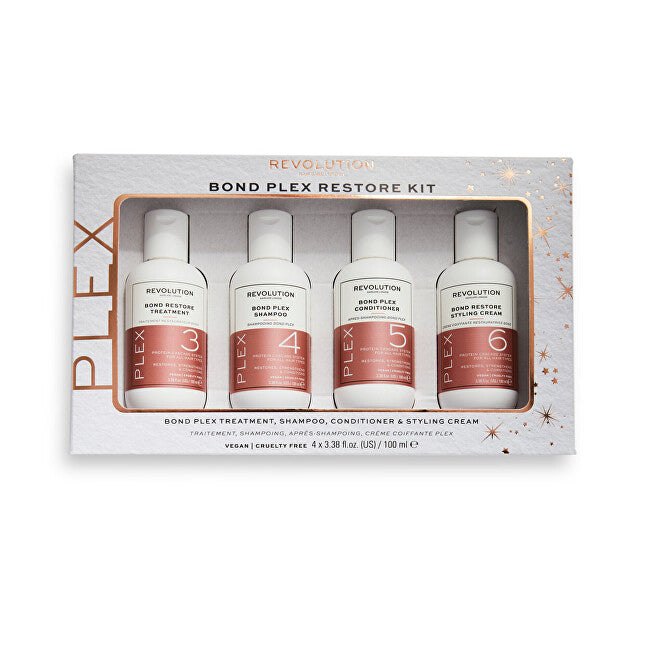 Revolution haircare Set regalo per capelli secchi e danneggiati Kit di ripristino Bond Plex