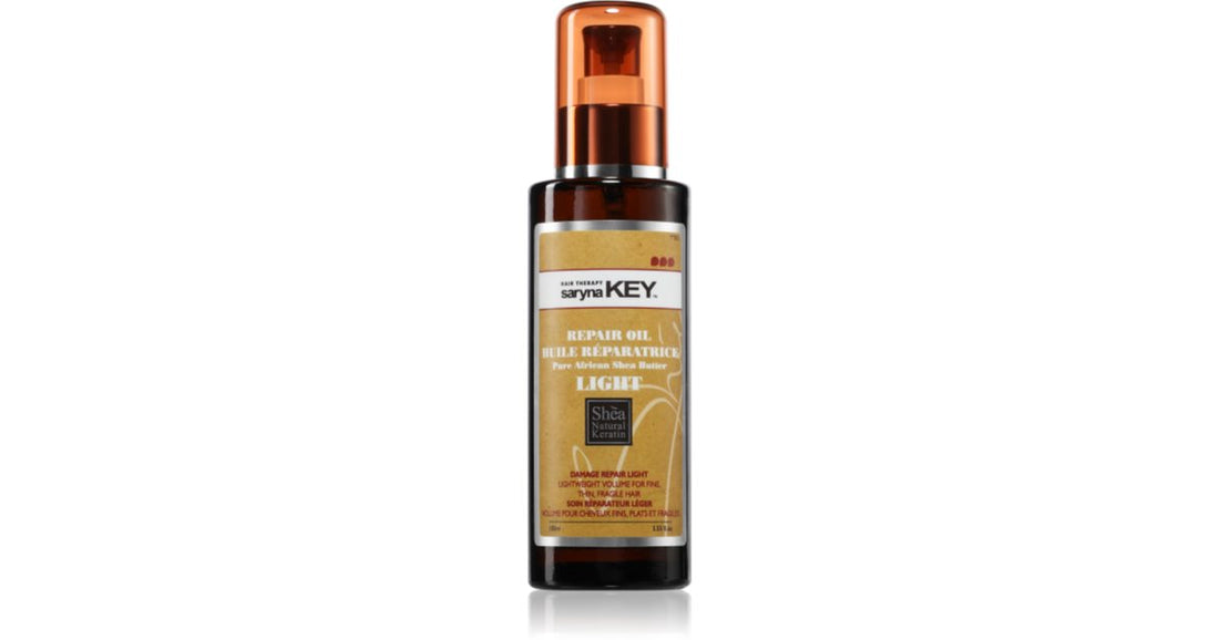 Saryna Key Pure African Shea Butter Light olio per capelli con burro di karité 105 ml