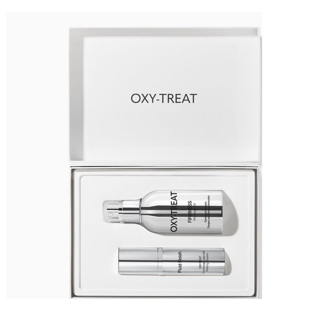 Oxy-Treat مجموعة الثبات Labo:جل شد البشرة Oxy-Treat الوجه 50 مل + مستحلب شد البشرة Oxy-Treat الوجه 15 مل