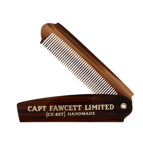 Folding beard comb Captain Fawcett CF.82