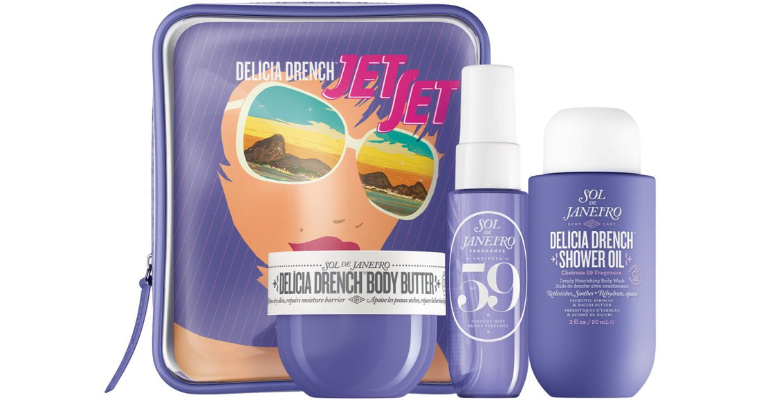 Sol de Janeiro Delicia Drench kit da viaggio per il corpo da donna