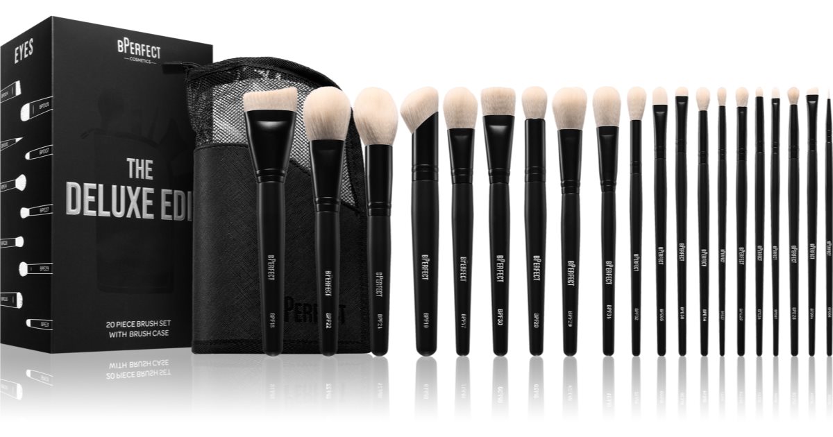 BPerfect The Deluxe Edit set di pennelli con custodia