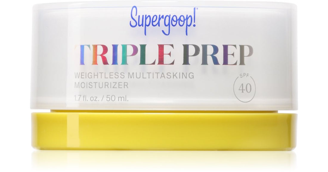 Supergoop! Triple Prep crema idratante SPF 40 50 ml