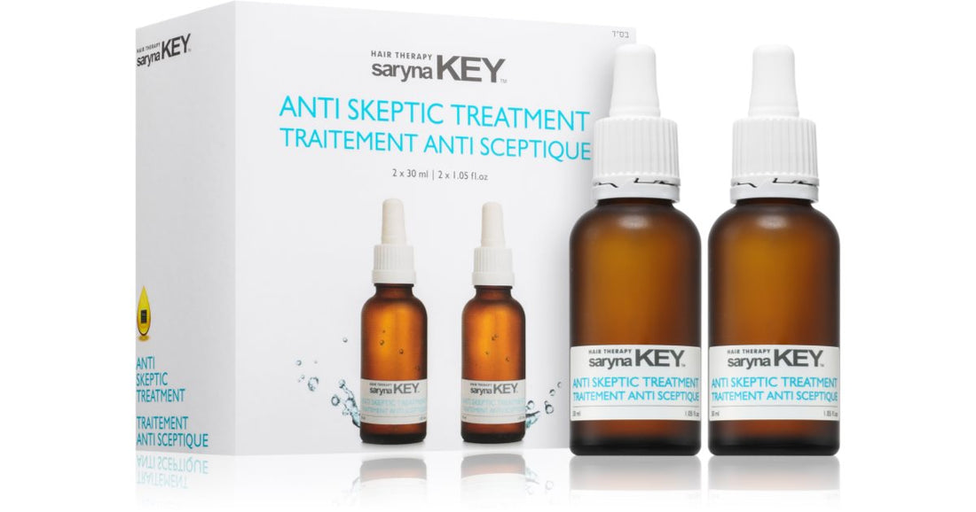 Saryna Key Unique Pro Anti Skeptic kuracja przeciw wypadaniu włosów 2×30 ml