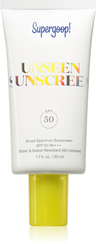 Supergoop! Unseen Sunscreen crema abbronzante SPF 50 50 ml