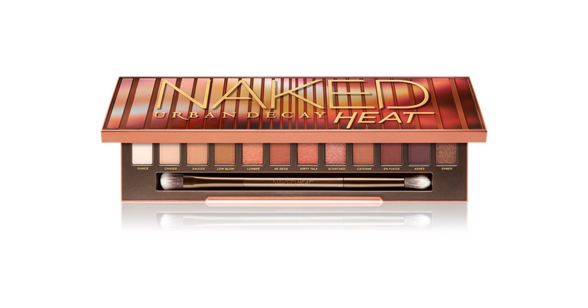 Urban Decay ネイキッド ヒート 1.3g アイシャドウ パレット 12 個 – Papique