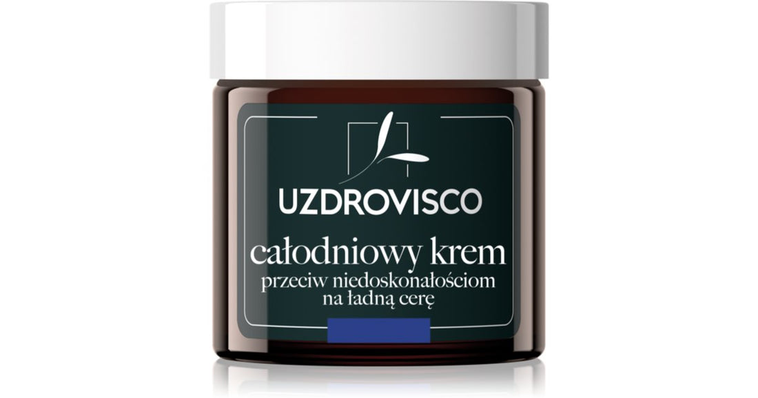 Uzdrovisco Violet All-Day crema giorno idratante per pelli con imperfezioni 50 ml