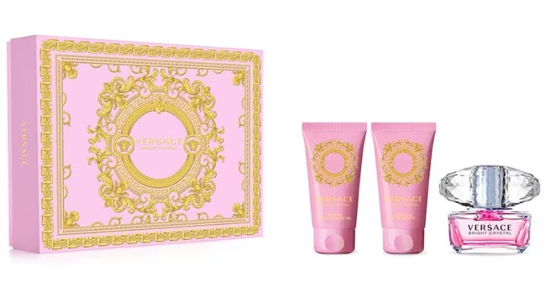 Versace Bright Crystal - EDT 50 ml + body lotion 50 ml + shower gel 50 ml