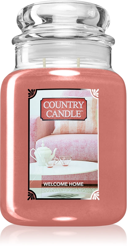 Country Candle Welcome Home αρωματικό κερί 652 γρ