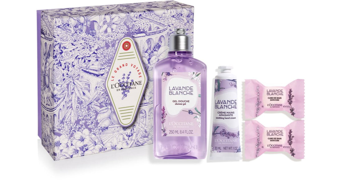 L’Occitane White Lavender Bath Gift confezione regalo per il corpo