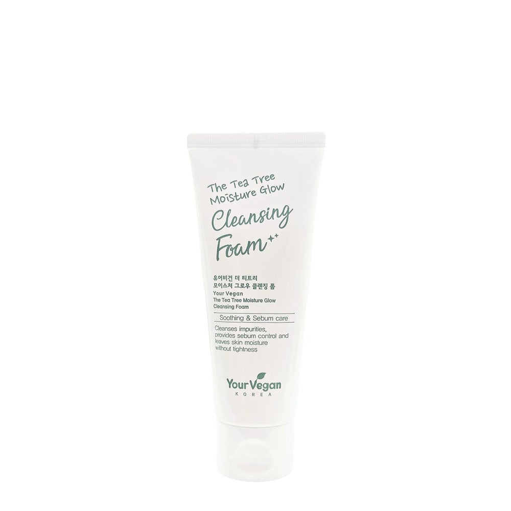 Your vegan The Tea Tree moisturizing cleansing mousse