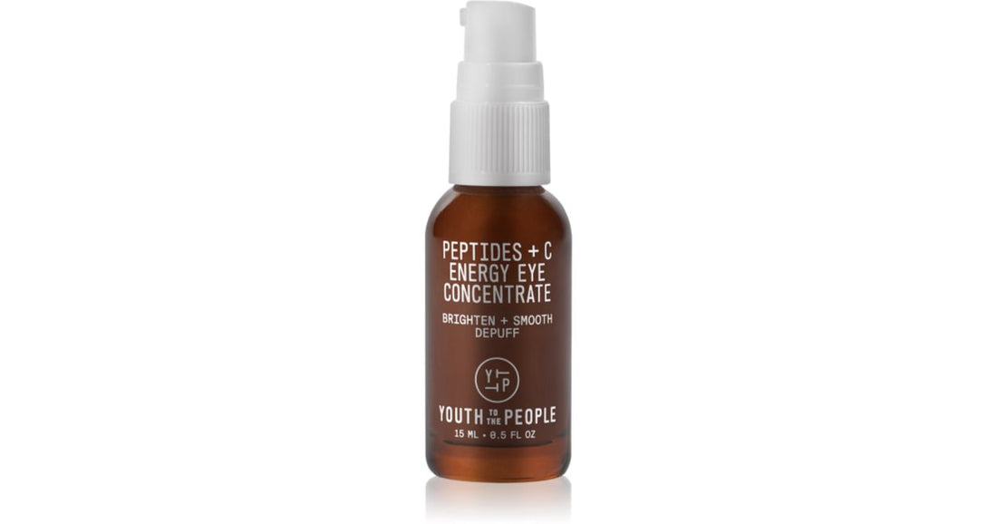 Youth To The People Energy Peptides + C siero concentrato per il contorno occhi con vitamina C 15 ml