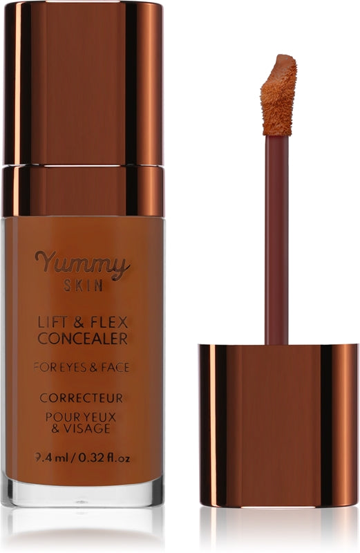 Danessa Myricks Beauty Yummy Skin Lift & Flex קונסילר נוזלי בגימור מאט צבע 15 - כהה עם תת גוון חם 9.4 מ"ל