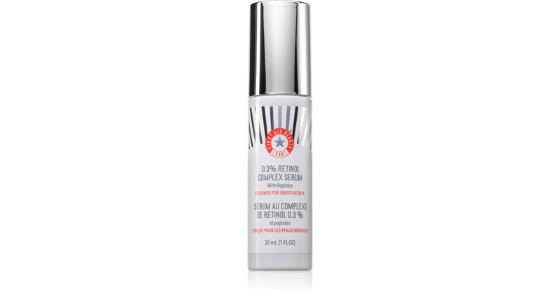 First Aid Beauty 0.3% Retinol Complex anti-wrinkle serum with retinol and peptides for sensitive skin 30 ml 