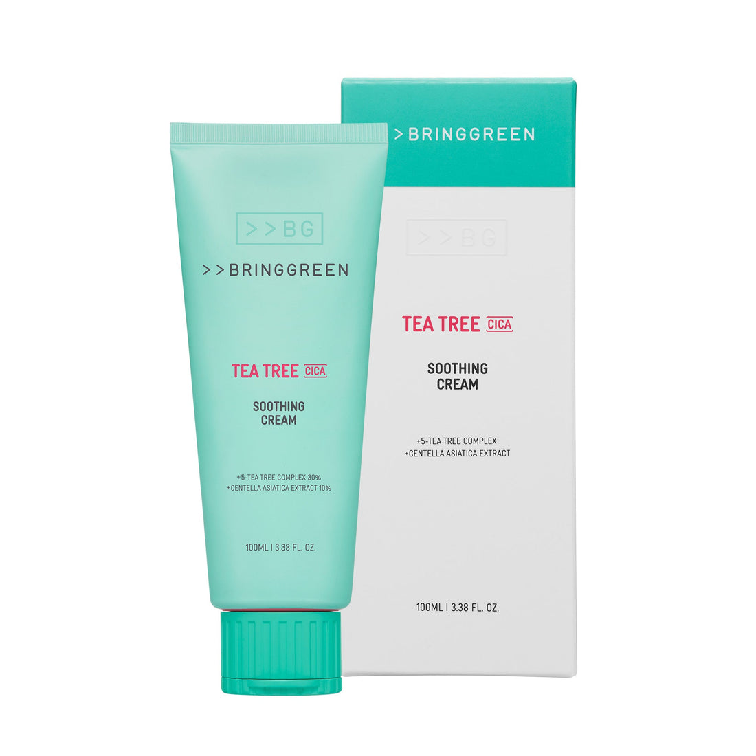 Bringgreen Tea Tree Cica Crema Lenitiva Plus — 페이스 크림