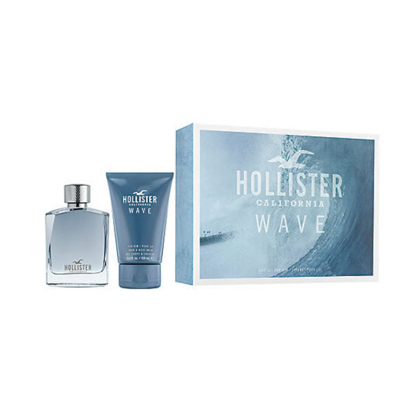 Hollister גל עבורו או דה טואלט ספריי 100 מ&quot;ל סט 2 חלקים