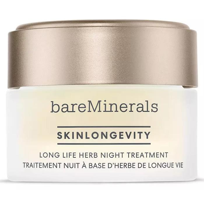 Bareminerals Skinlongevity ロングライフ ハーバル ナイト トリートメント 50ml