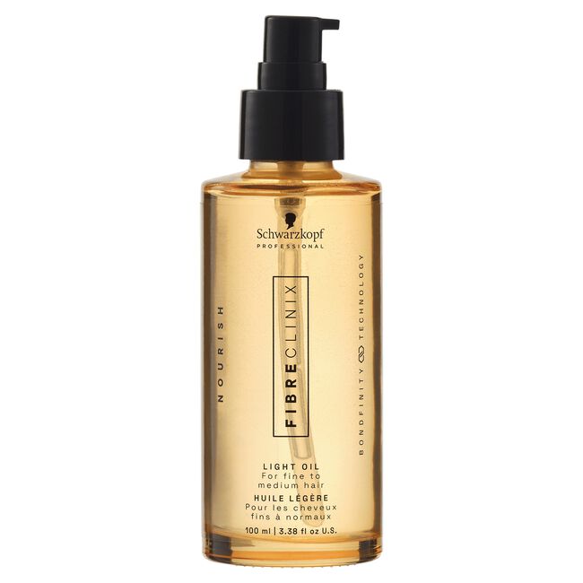 Olio per capelli, leggero Schwarzkopf Professional Fiber Clinix Bonding Light Oil 100 ml