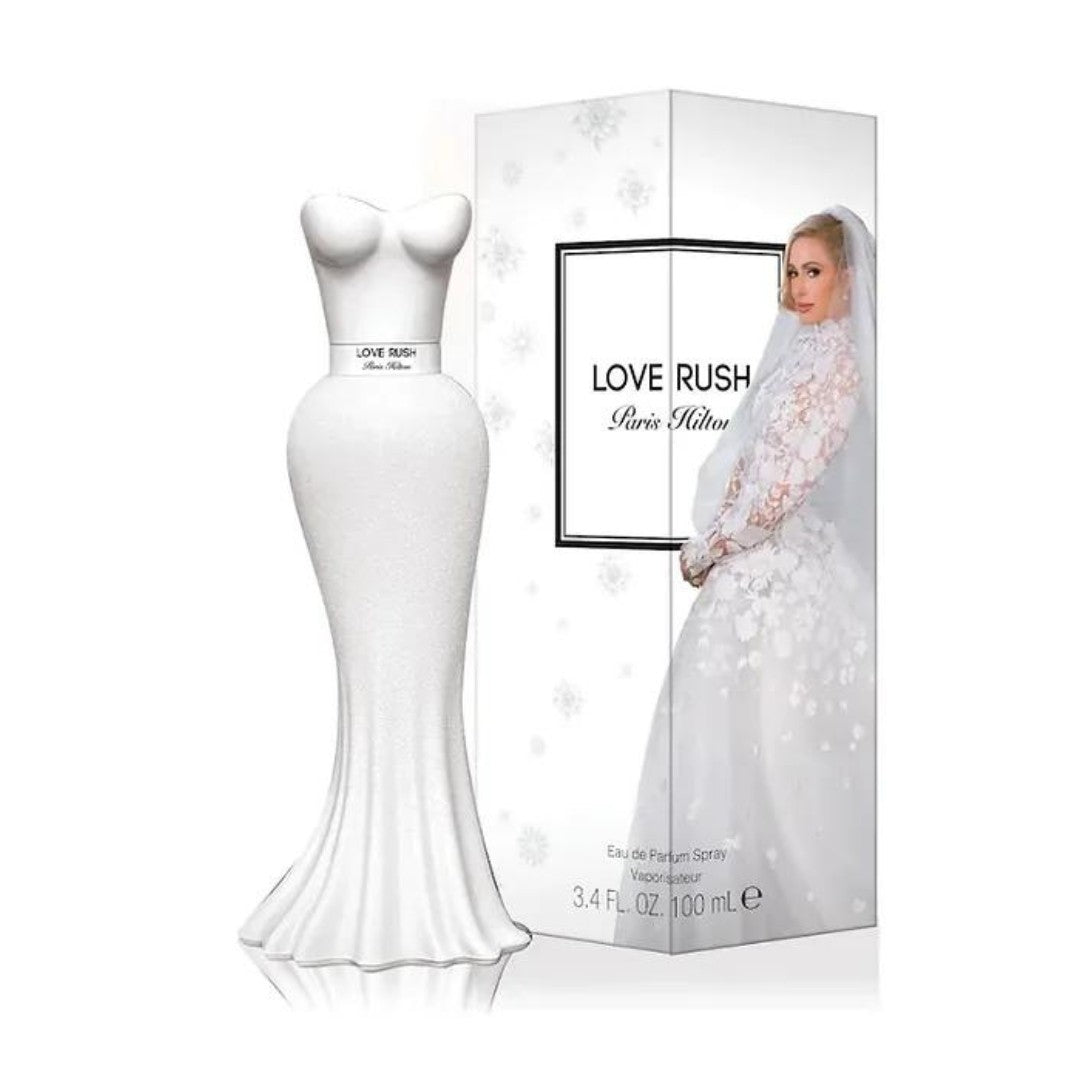 Paris Hilton Love Rush ギフトセット オードパルファム レディース 100 ml + ミニ 10 ml＆ポーチ