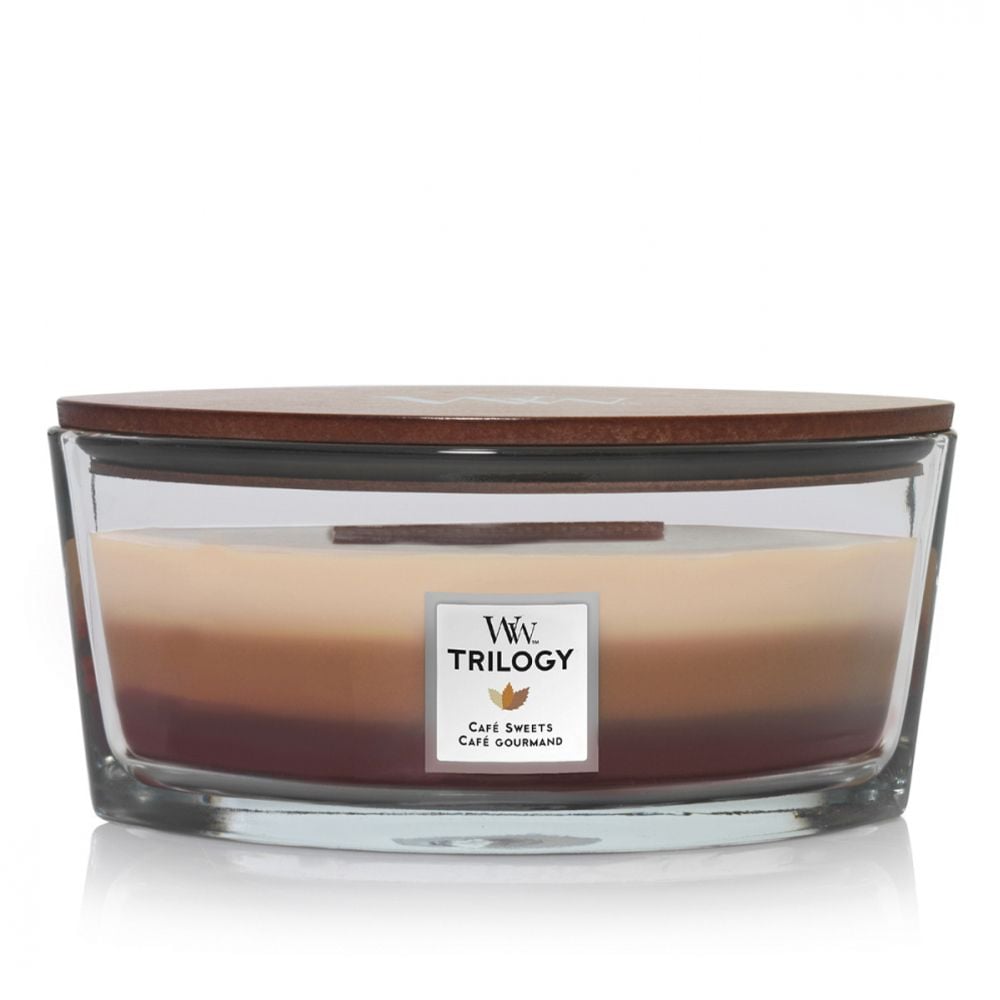 WoodWick Trilogy Dolci da Caffè 453,6 g — Candela