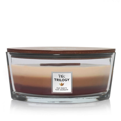 WoodWick Trilogy Dolci da Caffè 453,6 g — Candela