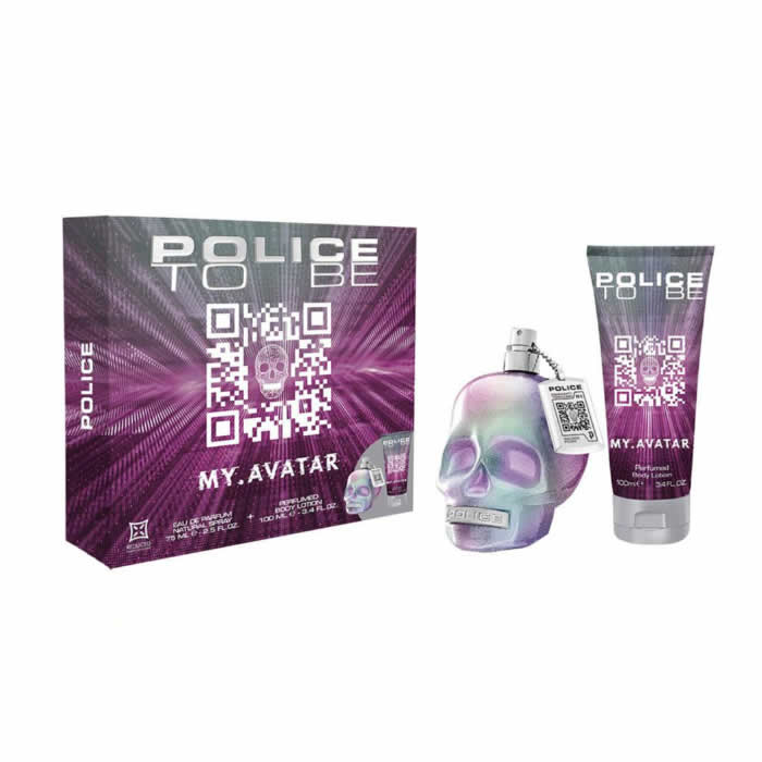 Police Coffret 2 pièces Eau de toilette en vaporisateur To Be My Avatar pour femme 75 ml