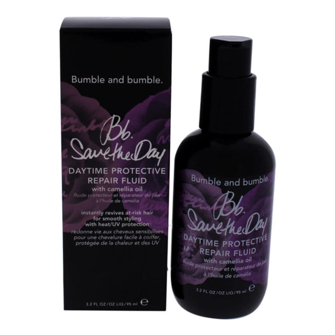 Bumble and Bumble Fluid reparator protector Flex Save The Day cu ser cu ulei de camelie 90ml 90ml