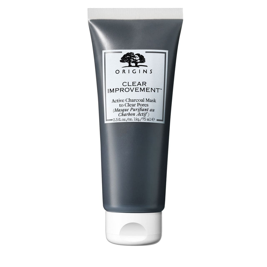 Origins Clear Improvement® Active Charcoal Mask To Clear Pores — maschera detergente al carbone attivo 75 ml