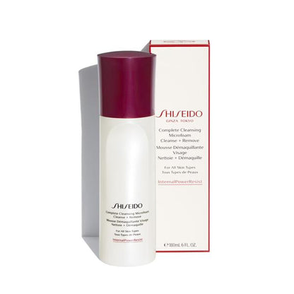 Shiseido Complete Cleansing Microfoam — schiuma detergente e struccante 180 ml
