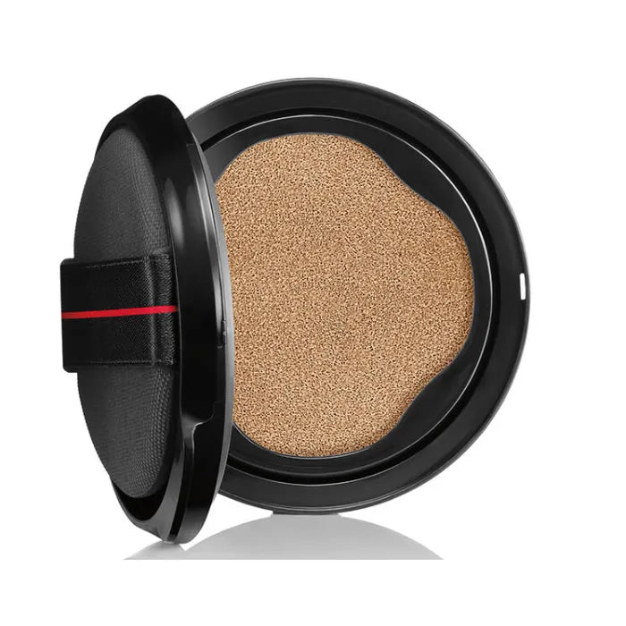 Shiseido Synchro Pelle Cushion Compact Fondotinta Ricarica 350 Maple — Ricarica fondotinta