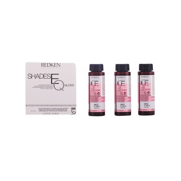 Redken גוונים Eq Demi צבע שיער קבוע ללא אמוניה 08c קאיין 3x60