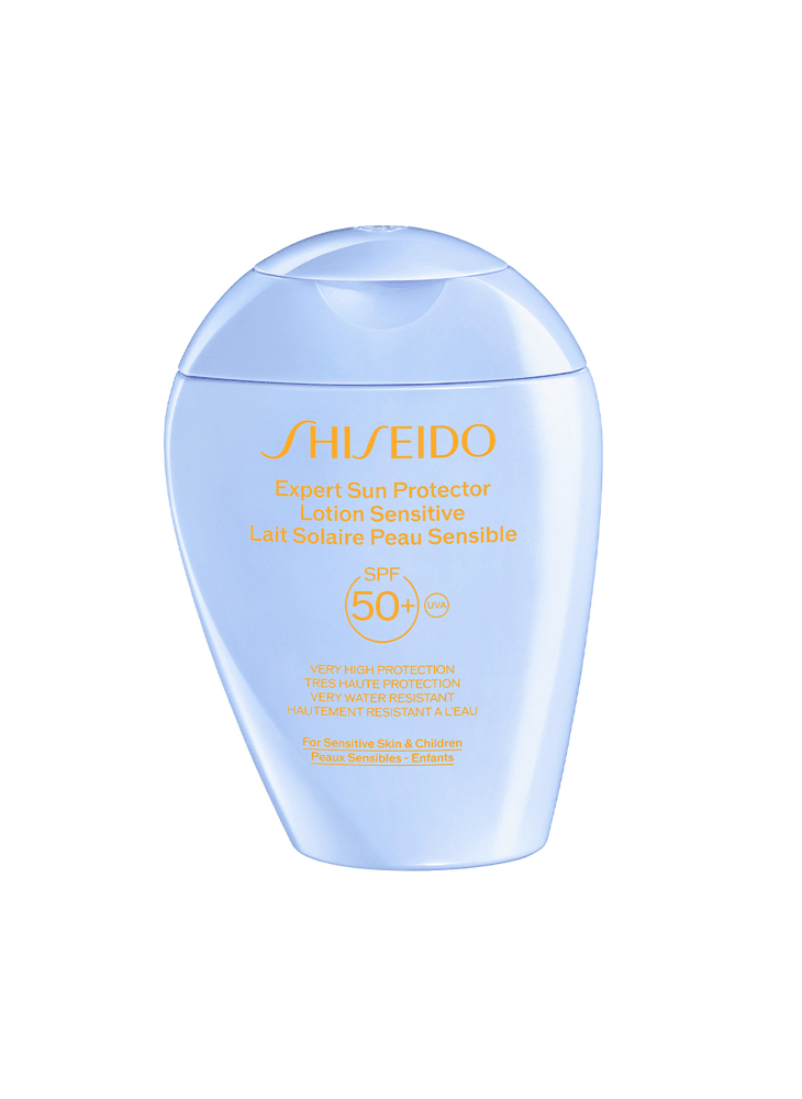Shiseido Expert Sun Protector -lozione Sensitive Spf50+ Per Pelli Sensibili E Per Bambini 150 ml