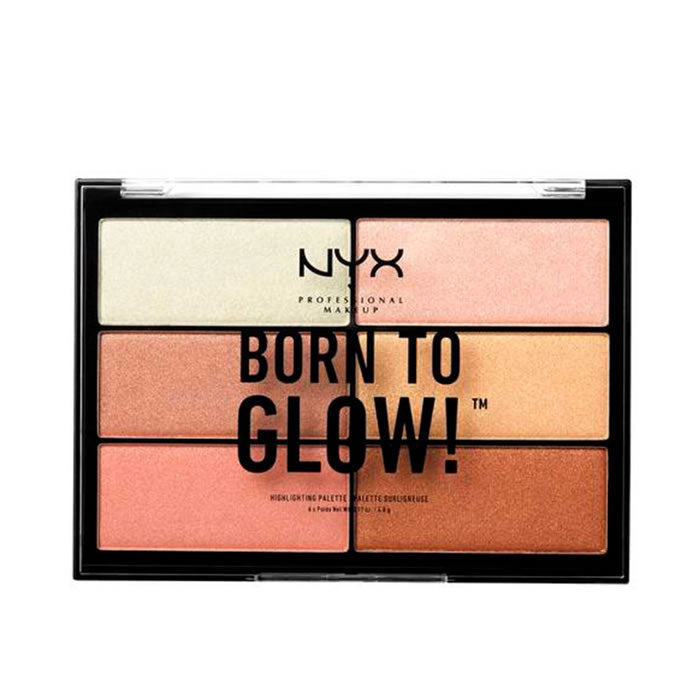 Nyx Born To Glow ハイライト パレット