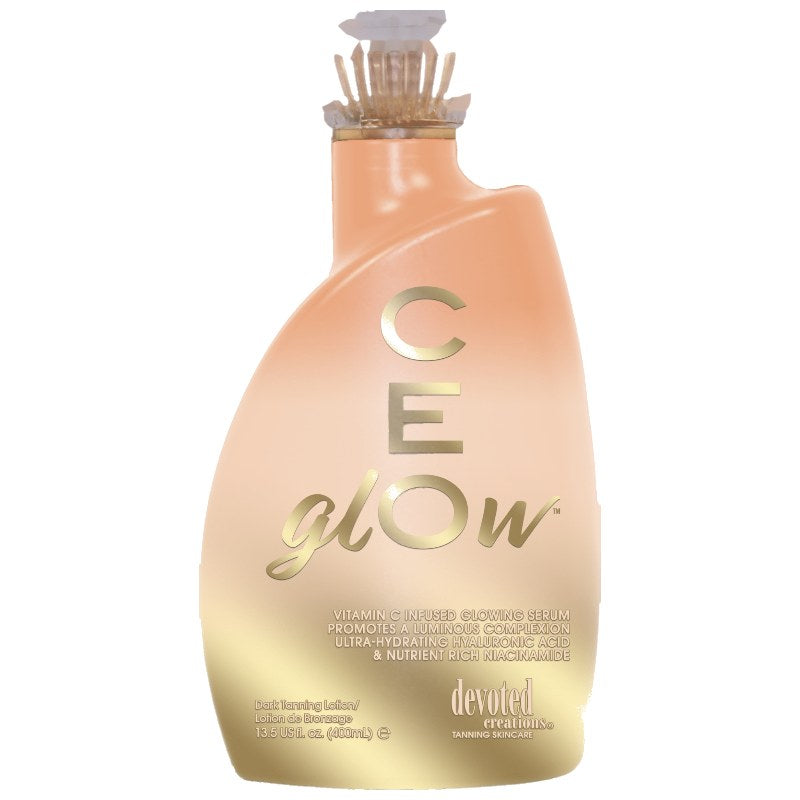 Devoted Creations CE Glow Golden Bronzing Serum — siero abbronzante con acido ialuronico e niacinamide 400 ml