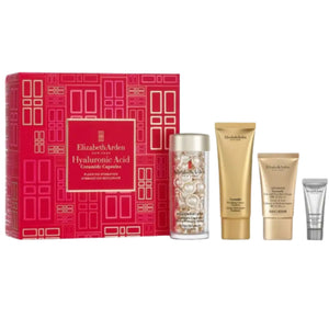 Elizabeth arden مجموعة كبسولات حمض الهيالورونيك سيراميد ومرطب ومرطب - مجموعة هدية - 60.0 قطعة
