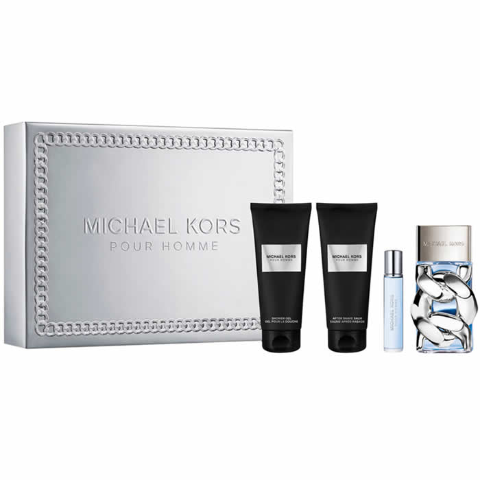 Michael Kors Herren-Eau-de-Parfüm-Spray-Set, 100 ml, 4-teilig