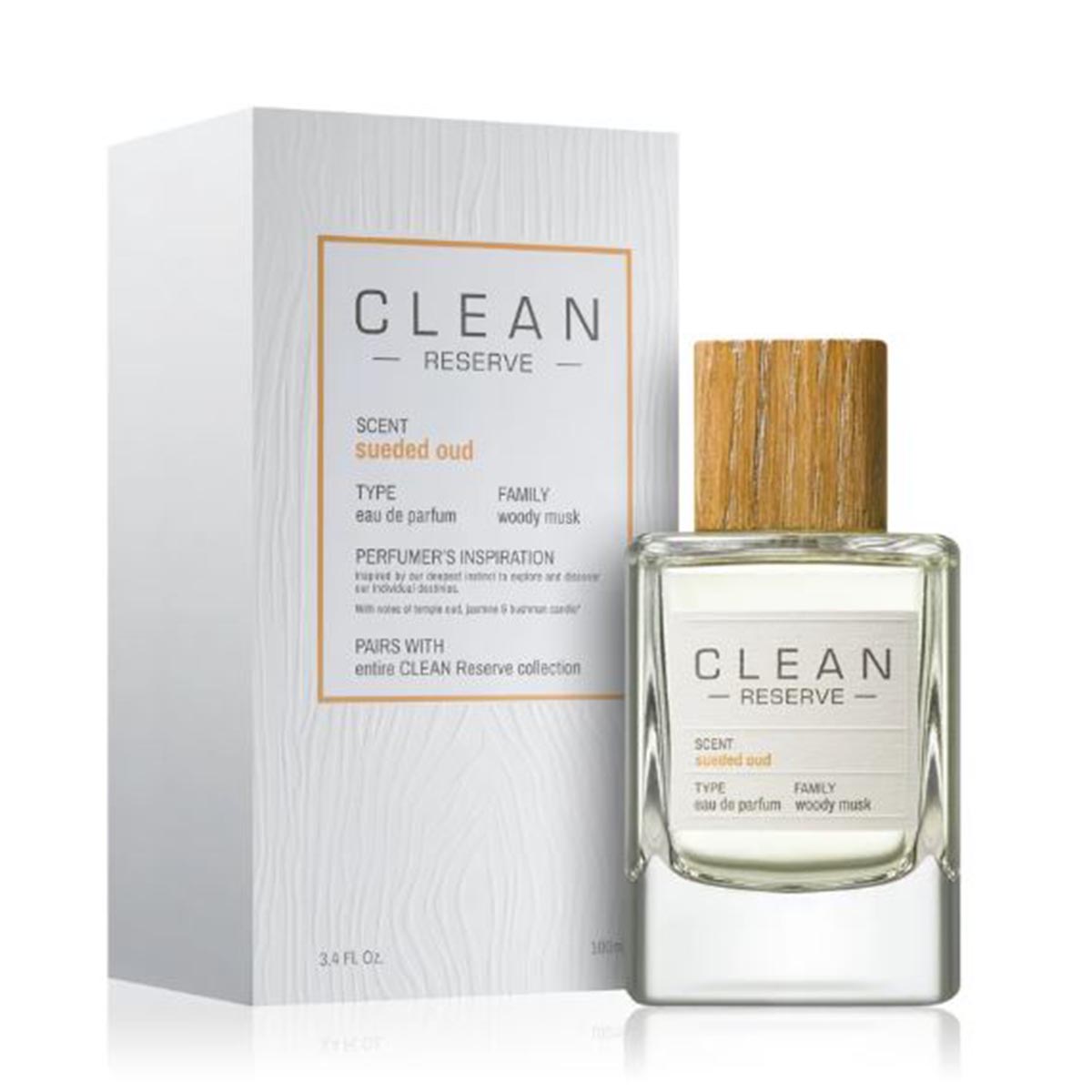 Clean Dyal Sueded Oud Eau De Parfum 50 ml Vaporisateur