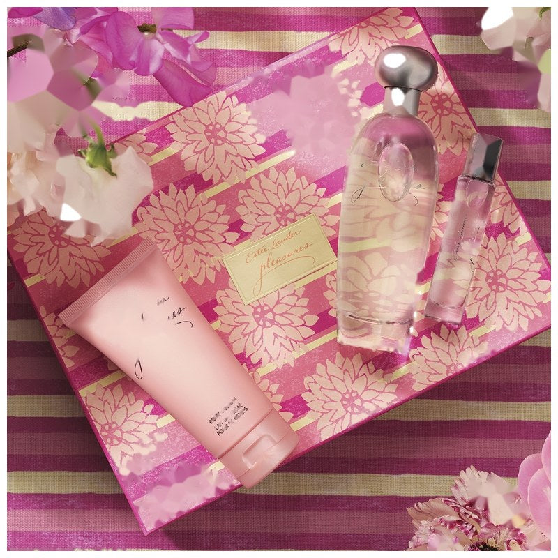 Estee Lauder Pleasures Set (edp/100ml + b/lot/75ml + edp/10ml)
