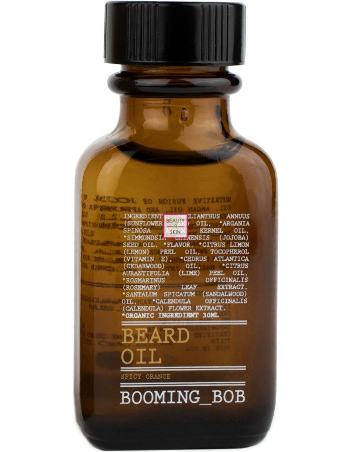Booming Bob Spicy Orange Beard Oil 30ml
