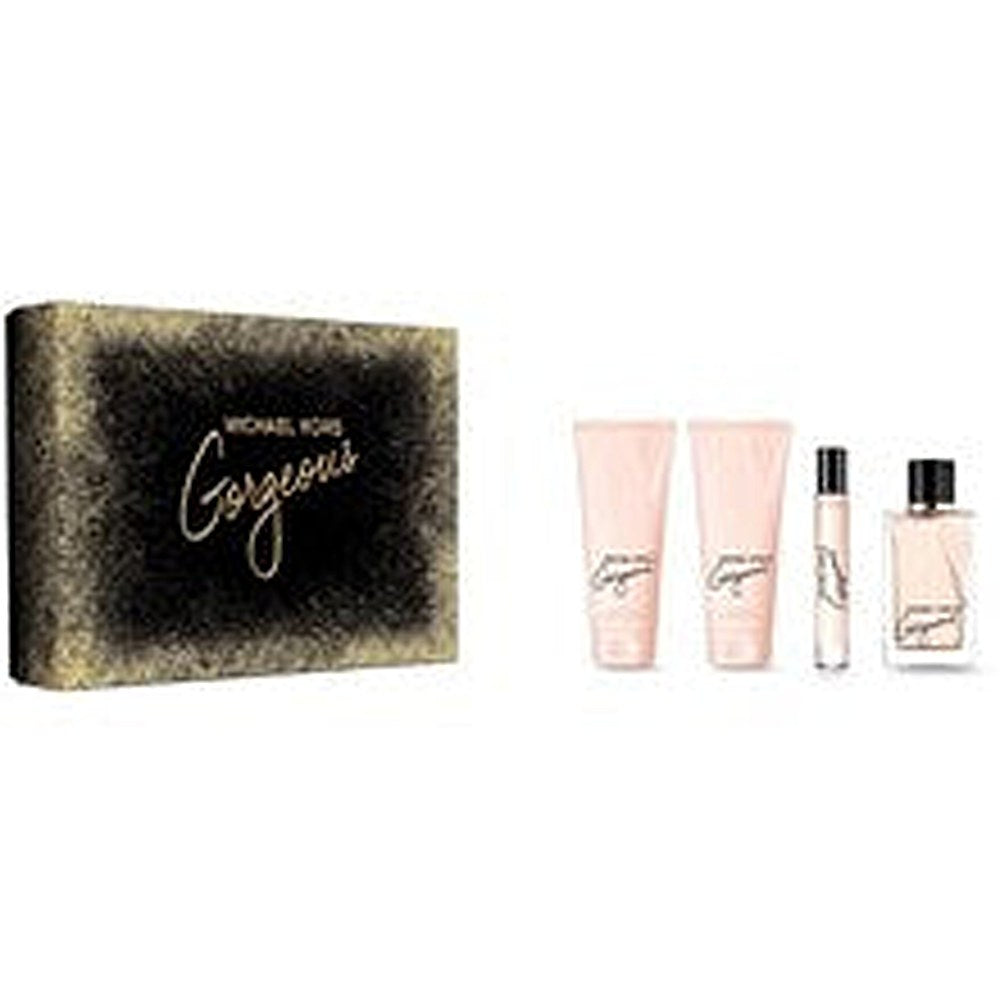 Michael Kors Schitterend! Cadeauset EDP 100 ml, bodylotion 100 ml, douchegel 100 ml en miniatuur EDP 10 ml