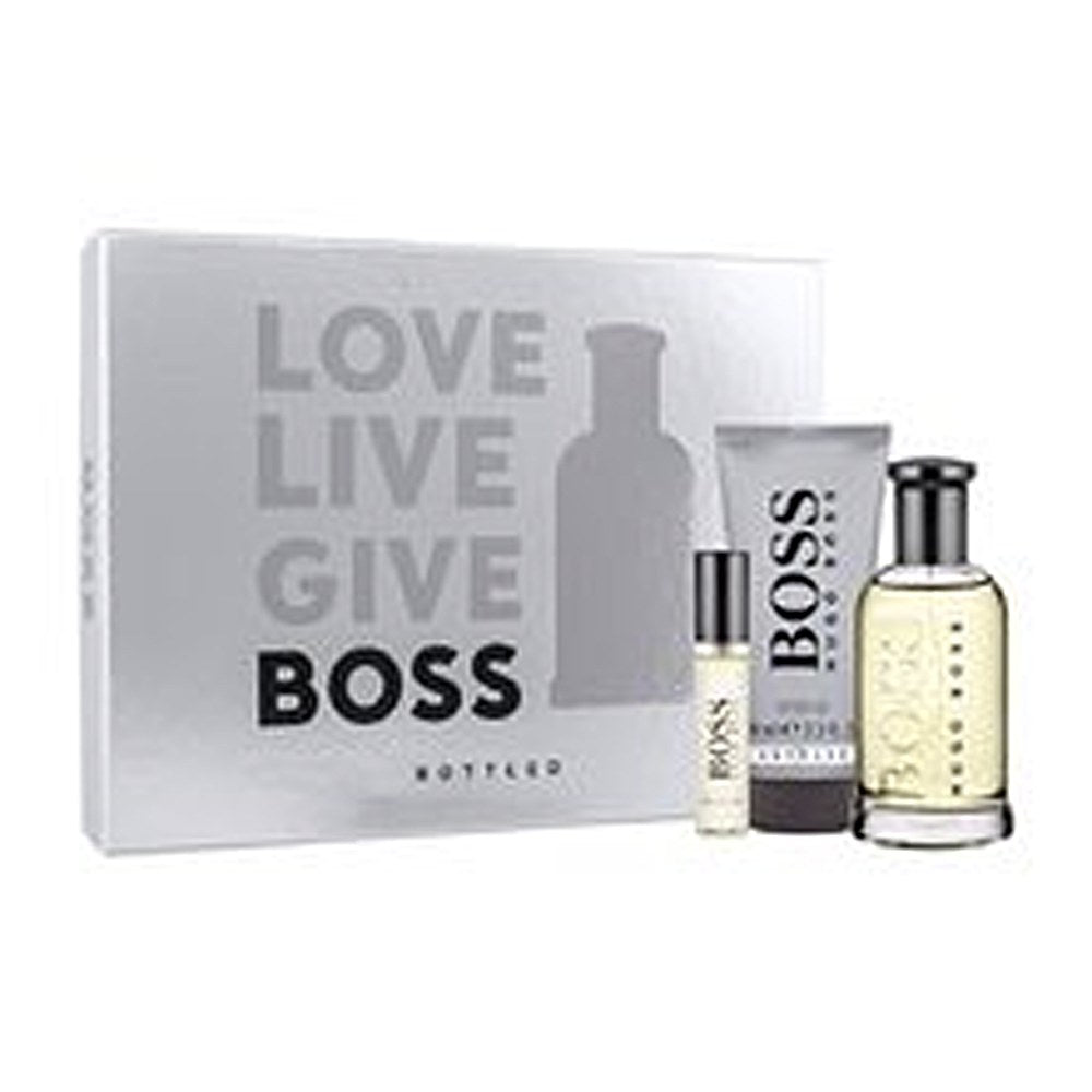 Hugo boss Boss Bottled No.6 Gavesett eau de toilette 100 ml, dusjgelé 100 ml og miniatyr eau de toilette 10 ml - 100 ml 