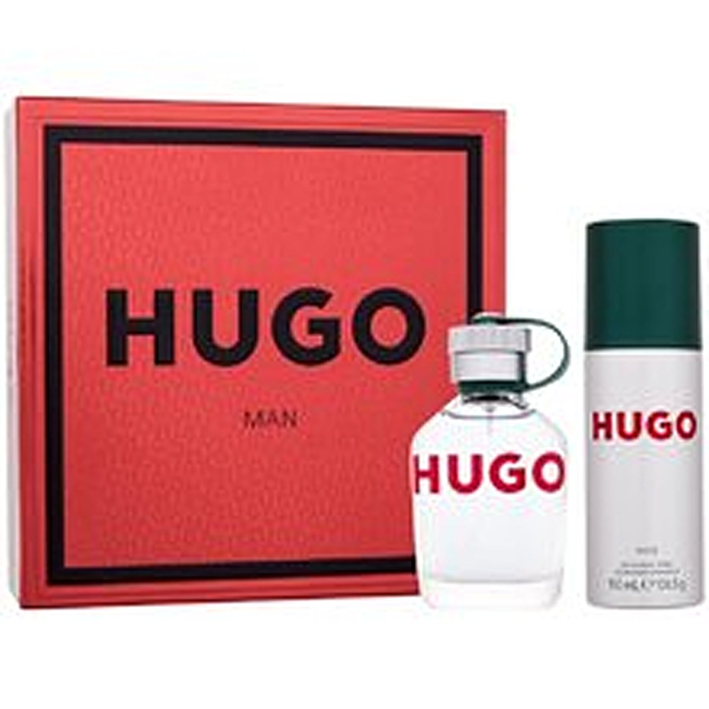 Hugo boss Hugo Zestaw prezentowy eau de toilette 75 ml i deospray 150 ml - 75 ml 