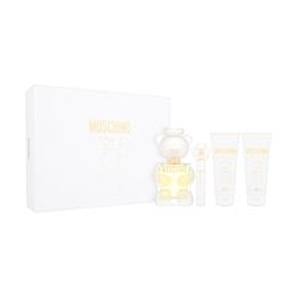 Moschino Toy 2 Caja regalo eau de parfum 100 ml, eau de parfum en miniatura 10 ml, loción corporal 100 ml y gel de ducha 100 ml - 100 ml 