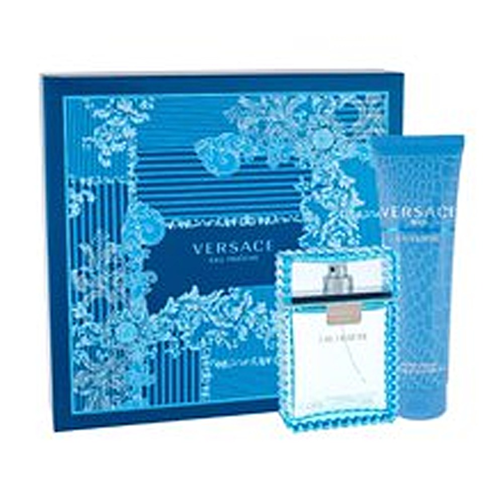 Versace Man Eau Fraiche SET eau de toilette 100ml + Voedende douchegel 150 ml 